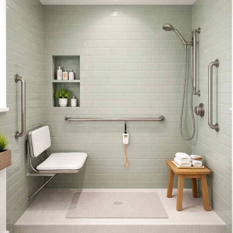 Disability Shower Installation in Portland, ME