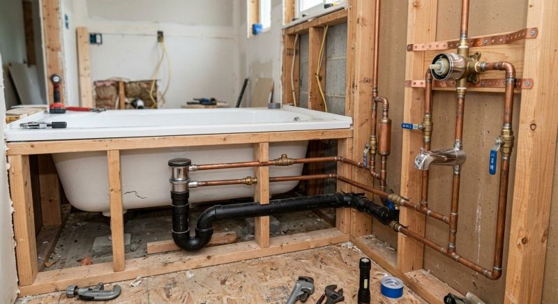Oversized Bathtub Installation in Bucks County, PA