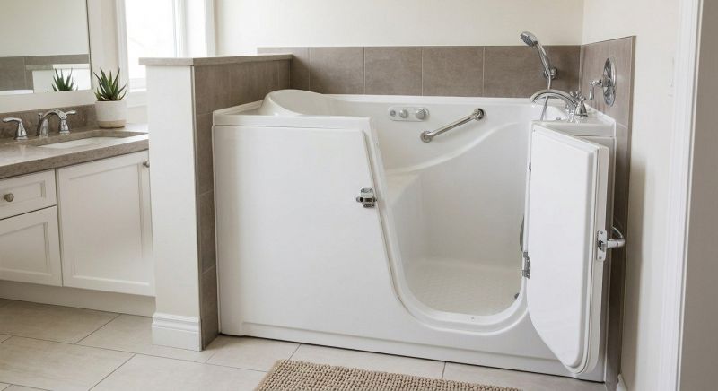 Senior Bathtub Installation in Newark, DE